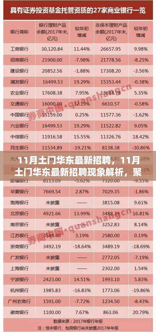 11月土门华东最新招聘现象解析,聚焦观点之争,洞悉招聘热点