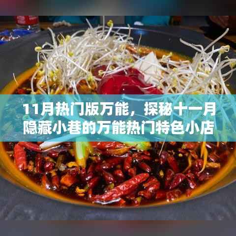 探秘十一月隐藏小巷的热门万能小店，独特环境与特色美食等你来探索！