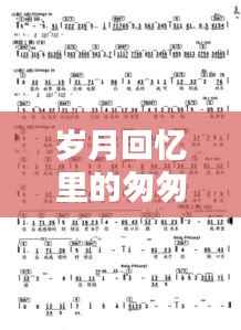 岁月回忆里的匆匆那年简谱，百度独家珍藏版